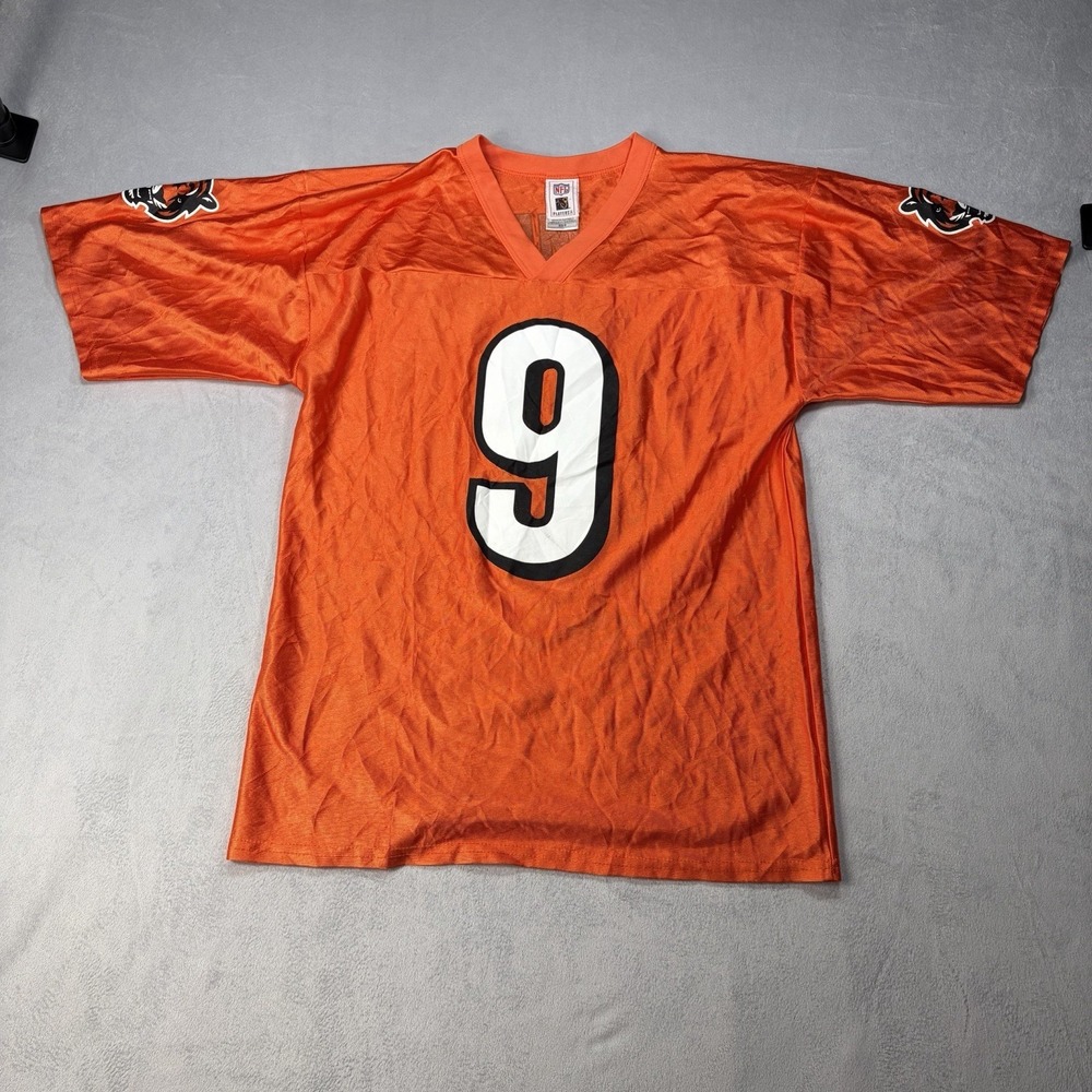 Cincinnati Bengals Carson Palmer #9 NFL Football Jersey Men's Size Medium Orange